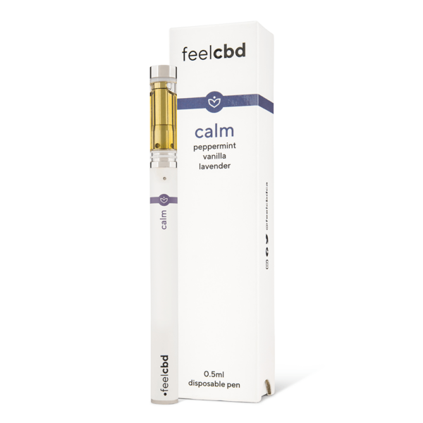 FeelCBD – Calm – Disposable CBD Vape Pen 0.5ml | Cannalyft Canada