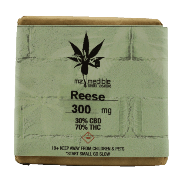 Mz Medibles – Reese Bar – 300mg | Cannalyft Canada