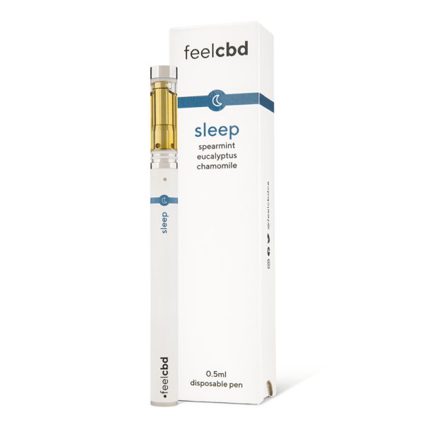 FeelCBD – Sleep – Disposable CBD Vape Pen 0.5ml | Cannalyft Canada