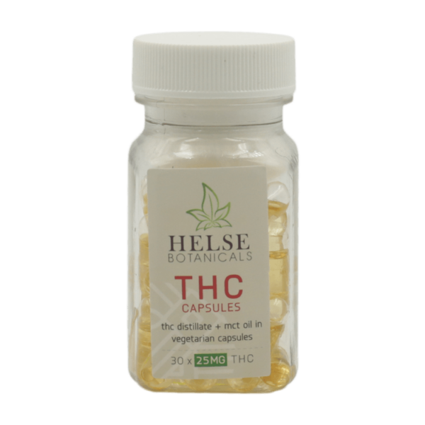 Helse Botanicals – THC Capsules – 25mg | Cannalyft Canada