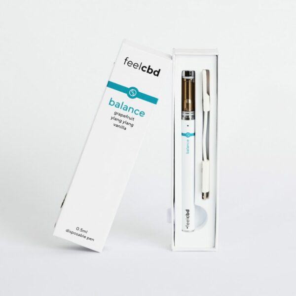 FeelCBD – Balance – Dispsable CBD Vape Pen 0.5ml | Cannalyft Canada