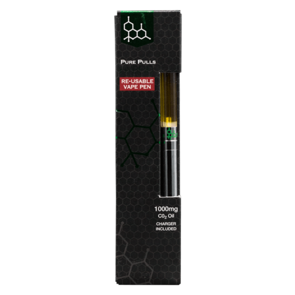 Pure Pulls – CO2 Oil Reusable Vape Pen – Sativa 1ml | Cannalyft Canada