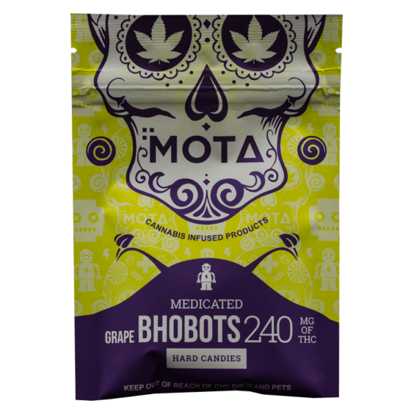 MOTA Edibles – BHO Bots – Grape – 240mg THC | Cannalyft Canada