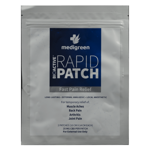 Medigreen Rapid CBD Patch – Fast Pain Relief | Cannalyft Canada