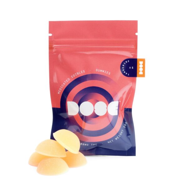 Dose Edibles Gummies – Tangerine | Cannalyft Canada