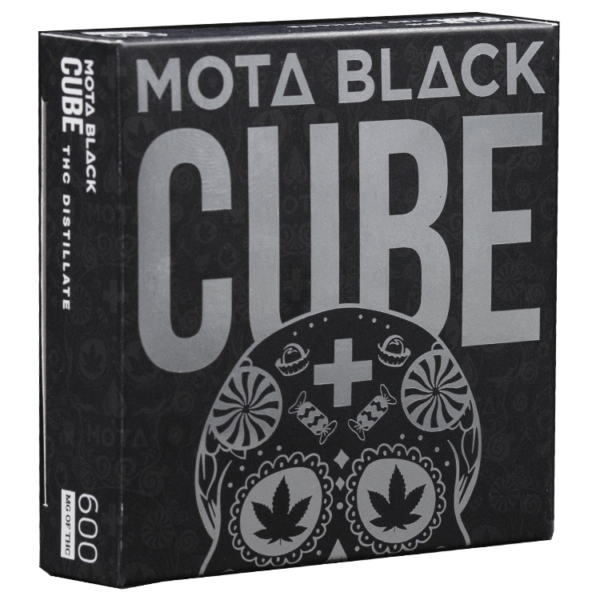 MOTA Black Cube – 600mg THC Milk Chocolate Cube | Cannalyft Canada