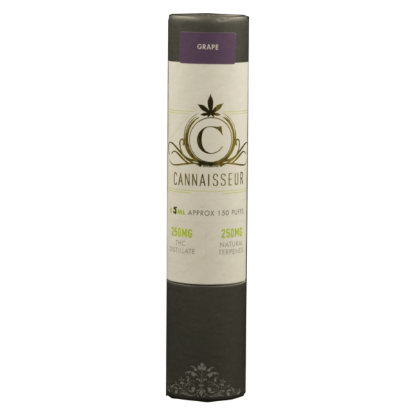 Cannaisseur – Disposable THC Distillate Pen – Grape 0.3ml | Cannalyft Canada