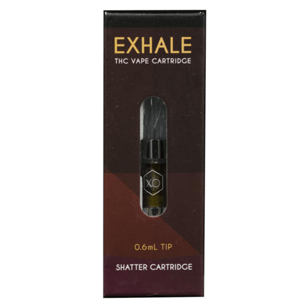 XO Exhale – Liquid Shatter Refill Cartridge – Durban Poison 0.6ml | Cannalyft Canada