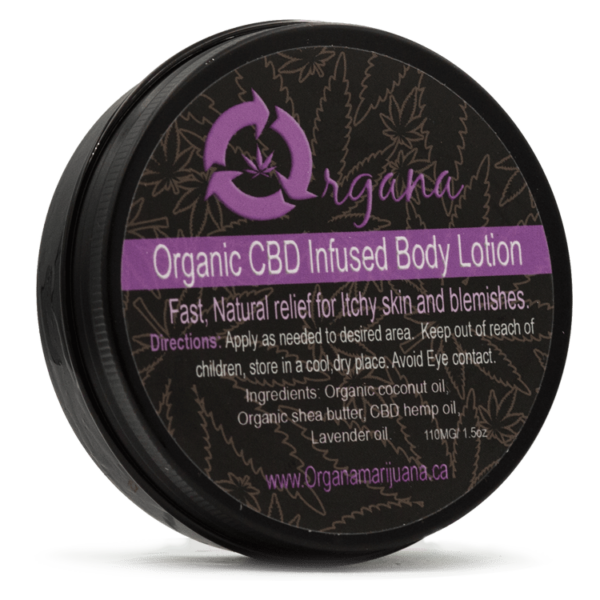 Organa – Organic CBD Infused Body Lotion | Cannalyft Canada