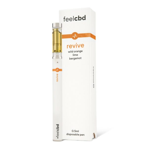 FeelCBD – Revive – Dispsable CBD Vape Pen 0.5ml | Cannalyft Canada