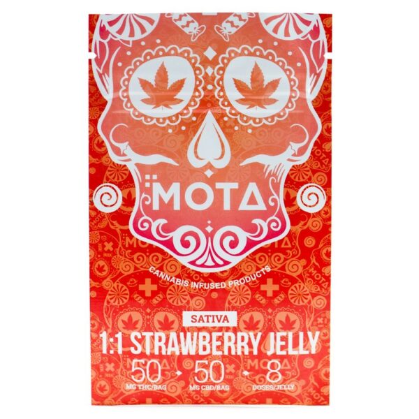 Mota – White Cube CBD – Strawberries & Cream – 180mg CBD | Cannalyft Canada