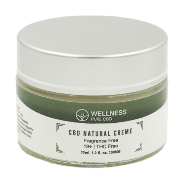 Wellness Pure CBD – Natural Creme – 500mg | Cannalyft Canada