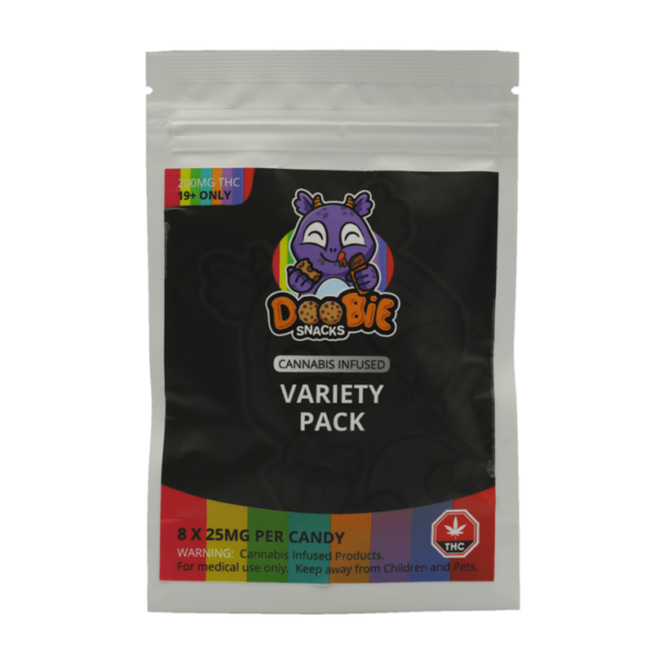 Doobie Snacks – CBD Sour Gummy Bears – 150mg CBD | Cannalyft Canada