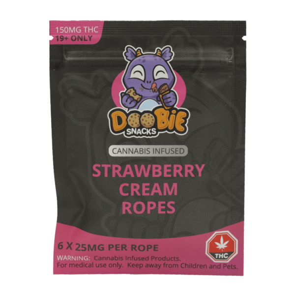 Doobie Snacks – Blue Raspberry – 200mg THC | Cannalyft Canada