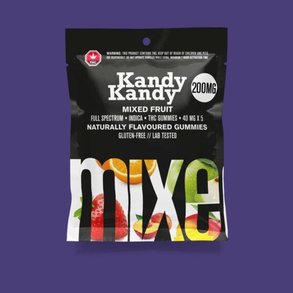 Kandy Kandy – Mixed Fruit Gummies | Cannalyft Canada