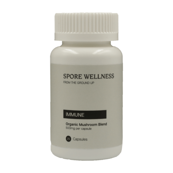 Spore Wellness – Organic Mushroom Blend – 500mg | Cannalyft Canada