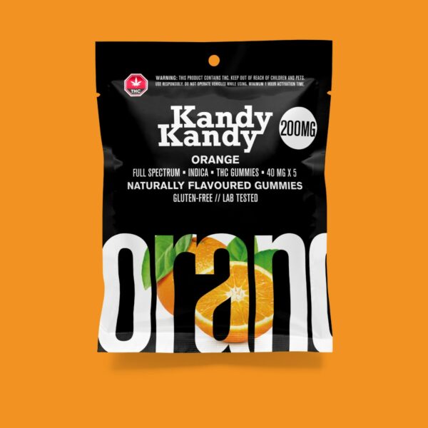 Kandy Kandy – Orange Gummies | Cannalyft Canada