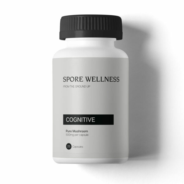 Spore Wellness – Microdose Capsules – Cognitive – 25 Capsules (500mg per cap) | Cannalyft Canada