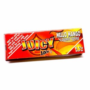 Juicy Jay’s – Hemp Papers (1.25 Inch) – Mello Mango | Cannalyft Canada