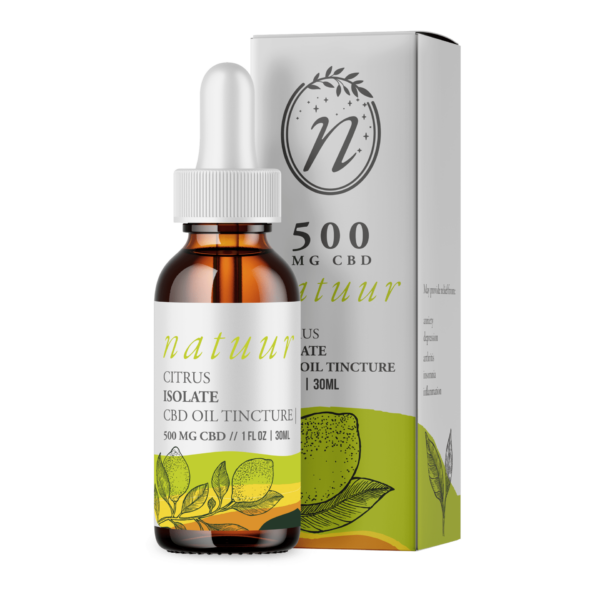 Natuur – Full Spectrum CBD Oil Tincture – Lemon Ginger – 1000mg | Cannalyft Canada