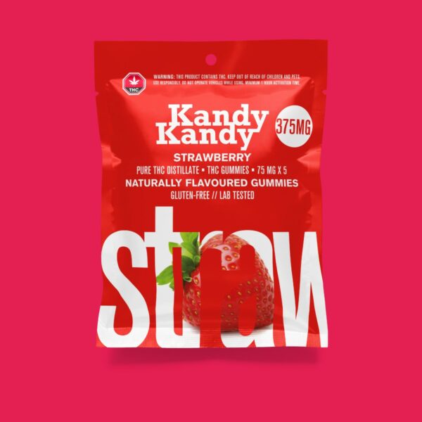 Kandy Kandy – Strawberry Gummies | Cannalyft Canada