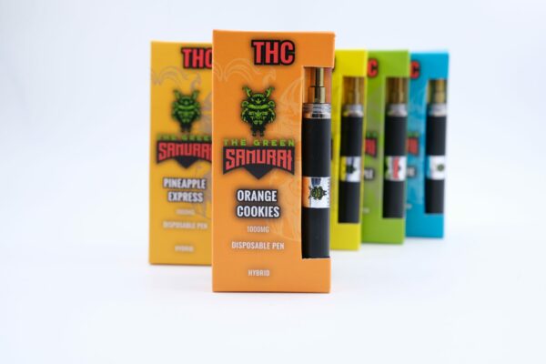 Green Samurai – Disposable Vapes – Sativa – 1ml | Cannalyft Canada