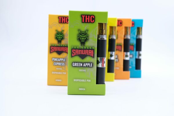 Green Samurai – Disposable Vapes – Sativa – 1ml | Cannalyft Canada