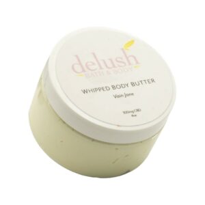 Delush Bath and Body – Whipped Body Butter – Vain Jane 300mg CBD | Cannalyft Canada