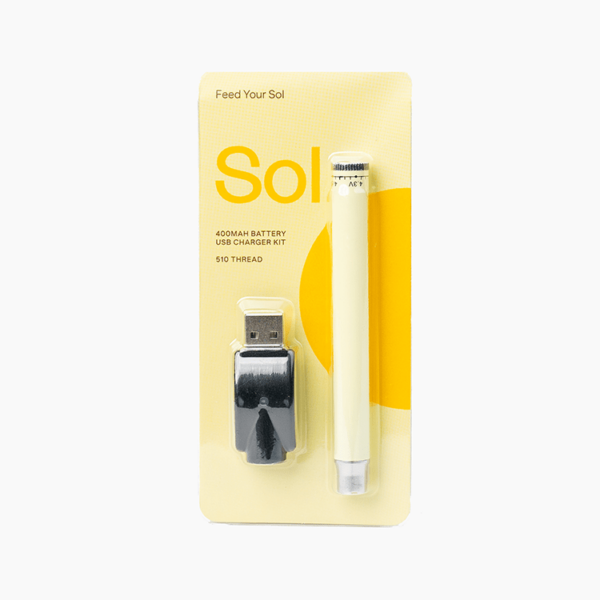 Sol – 400 mAh Vape Battery (510 thread) | Cannalyft Canada