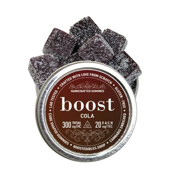 Boost – THC Cola Gummies – 150mg | Cannalyft Canada