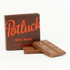 Potluck – Infused Chocolate – Maple Bacon – 300mg THC | Cannalyft Canada