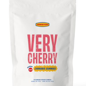 Onestop – Very Cherry THC Gummies 500mg | Cannalyft Canada