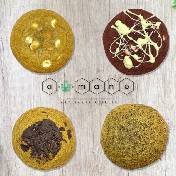 Amano Edibles – Cookies – 200mg | Cannalyft Canada