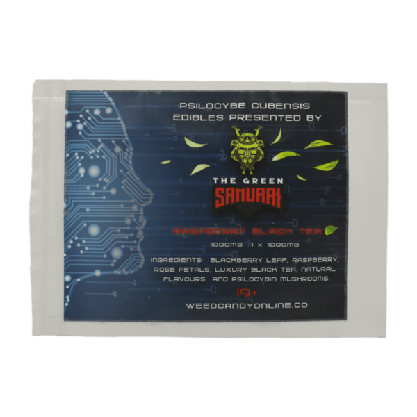 The Green Samurai – Raspberry Black Tea – 1000mg | Cannalyft Canada