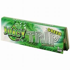 Juicy Jay’s – Hemp Papers (1.25 inch) – Green Trip | Cannalyft Canada