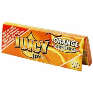 Juicy Jay’s – Hemp Papers (1.25 inch) – Orange | Cannalyft Canada